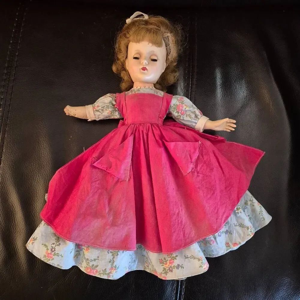 Doll, Vintage Madame Alexander Little Women's 16" Meg 1950